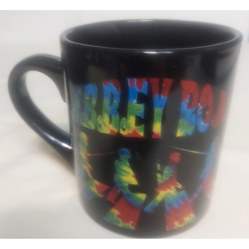 Radio Days Abbey Road Mug Beatles Band Coffee Cup Colorful Graphic Read!